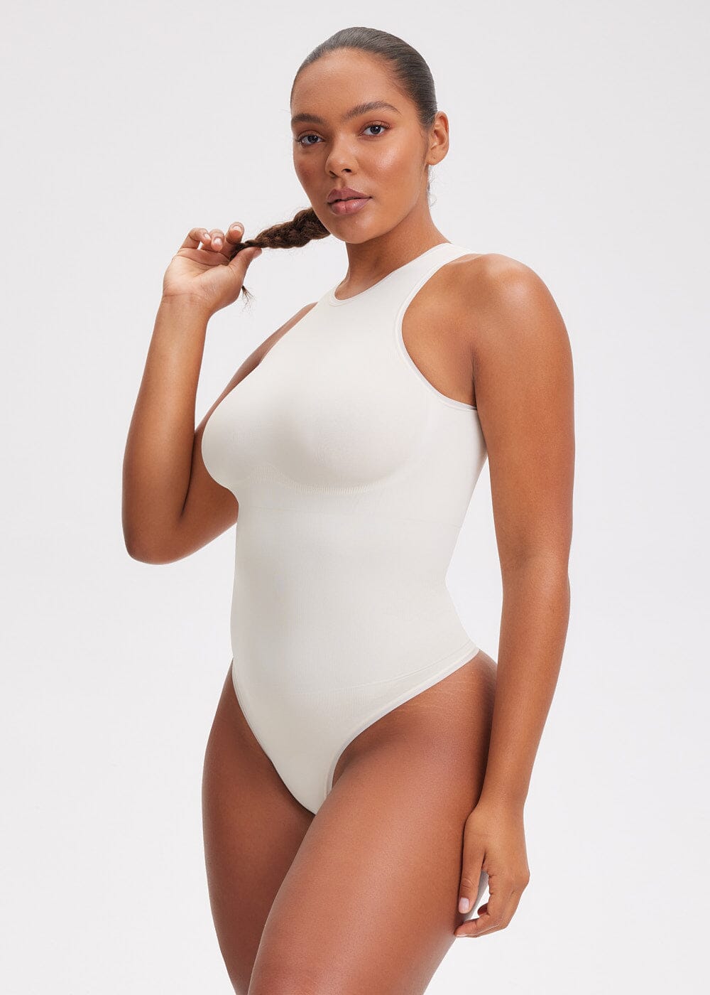 Body Modelador Regata Fio Dental Top Shape