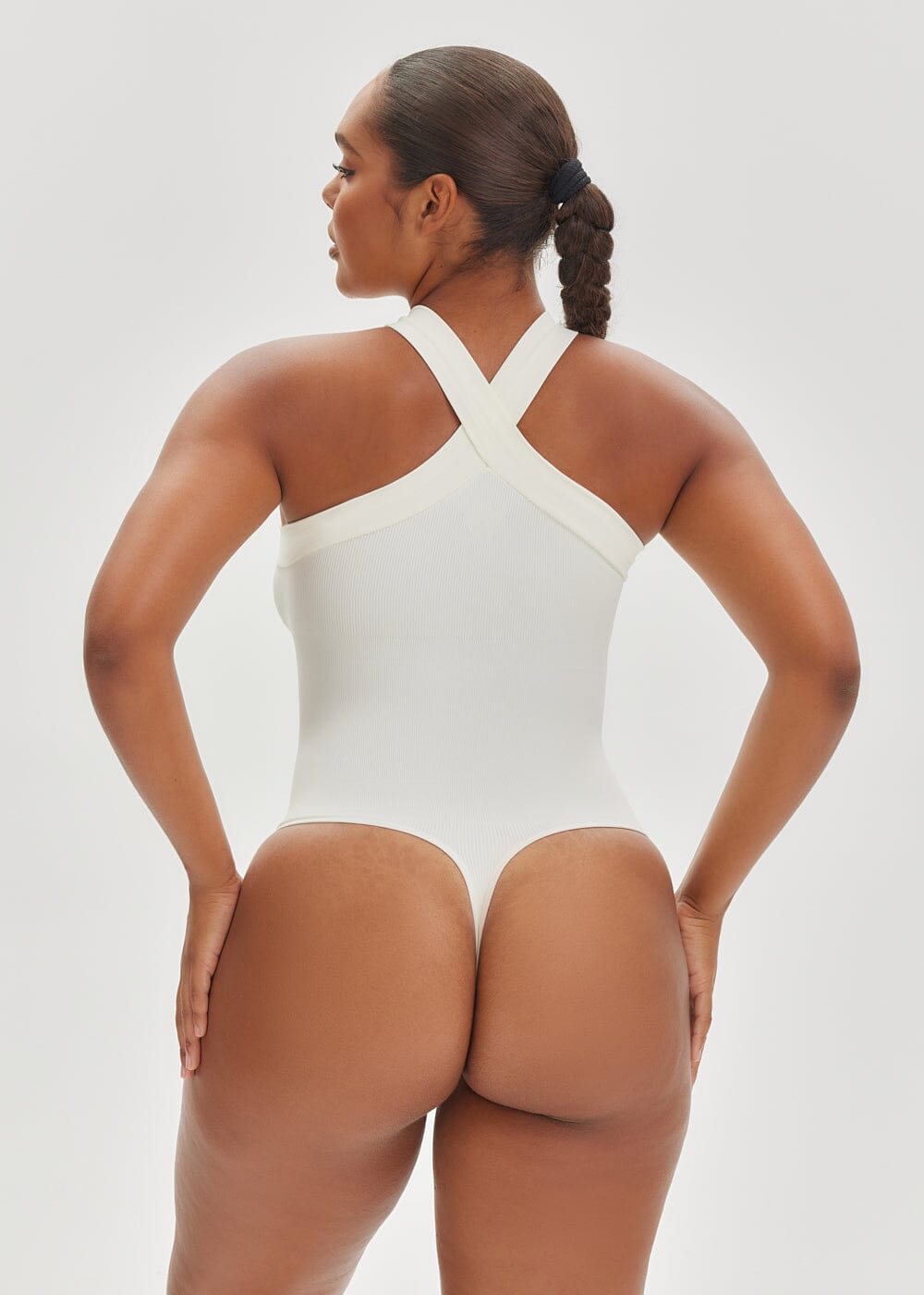 Body Modelador Crossover Halter