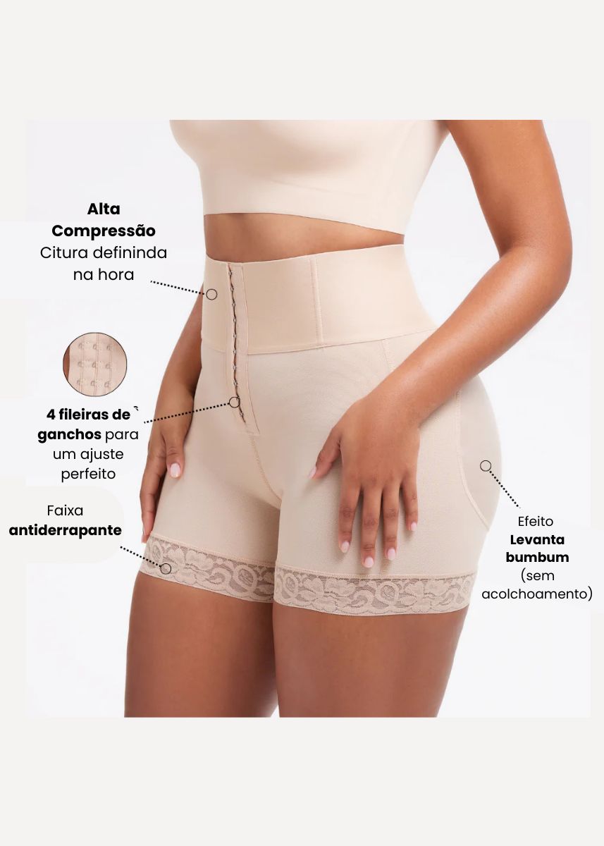 Shorts Modelador - Bumbum Up