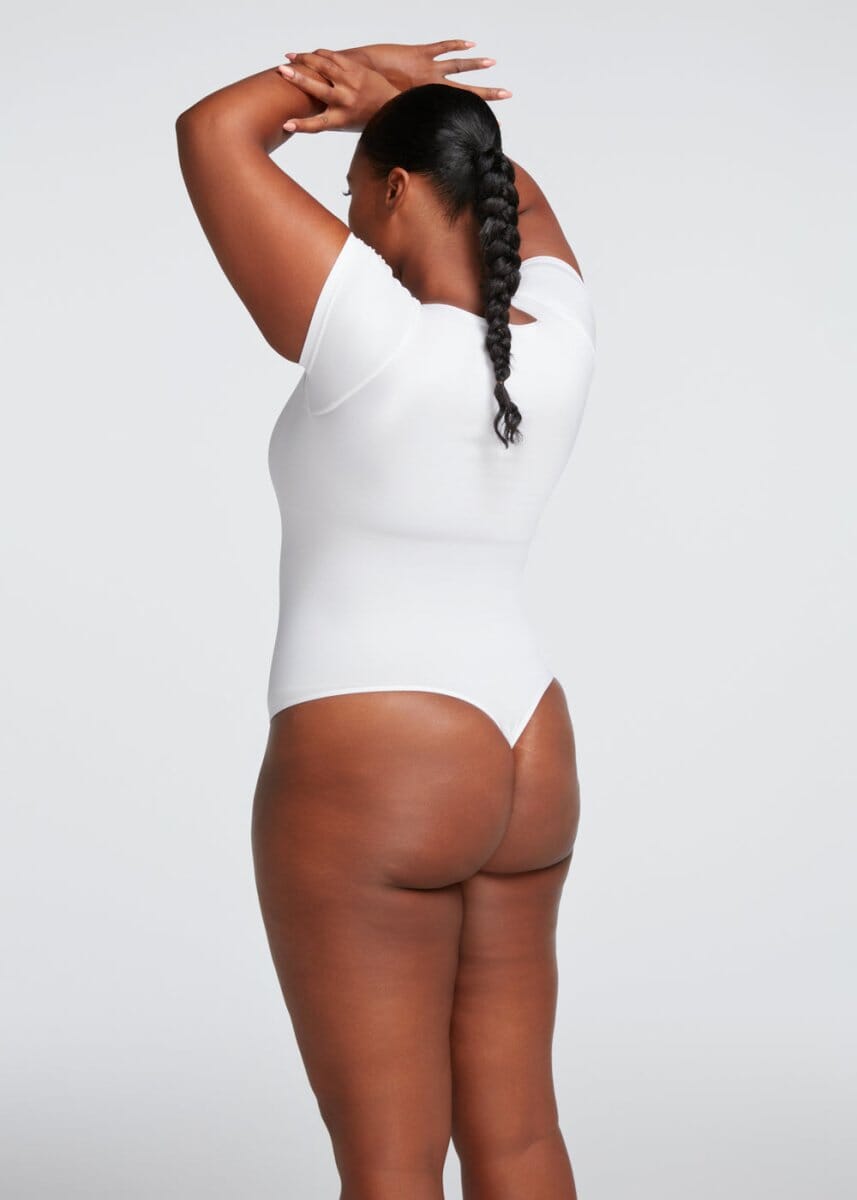 Body Modelador Sem Costura ComfortFit Manga Curta