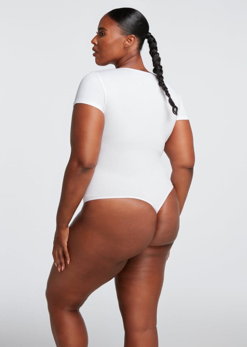 Body Modelador Sem Costura ComfortFit Manga Curta