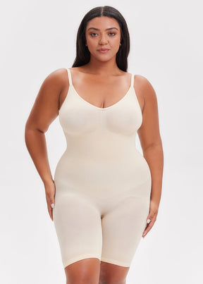 Body Modelador Sem Costura Costa Nua - Total Contour