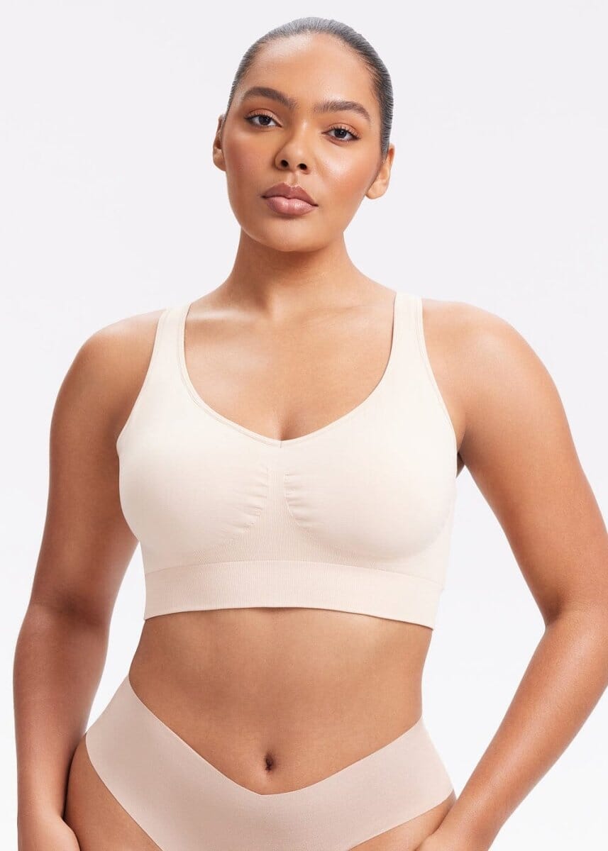 Sutiã Anti dobras de Costas Sem Costura e Sem Aro - Comfort Bust