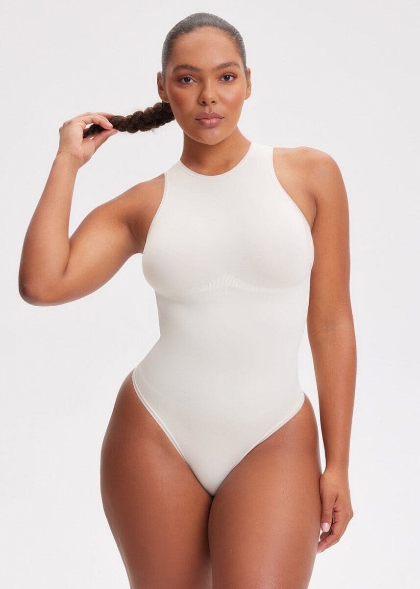 Body Modelador Regata Fio Dental Top Shape