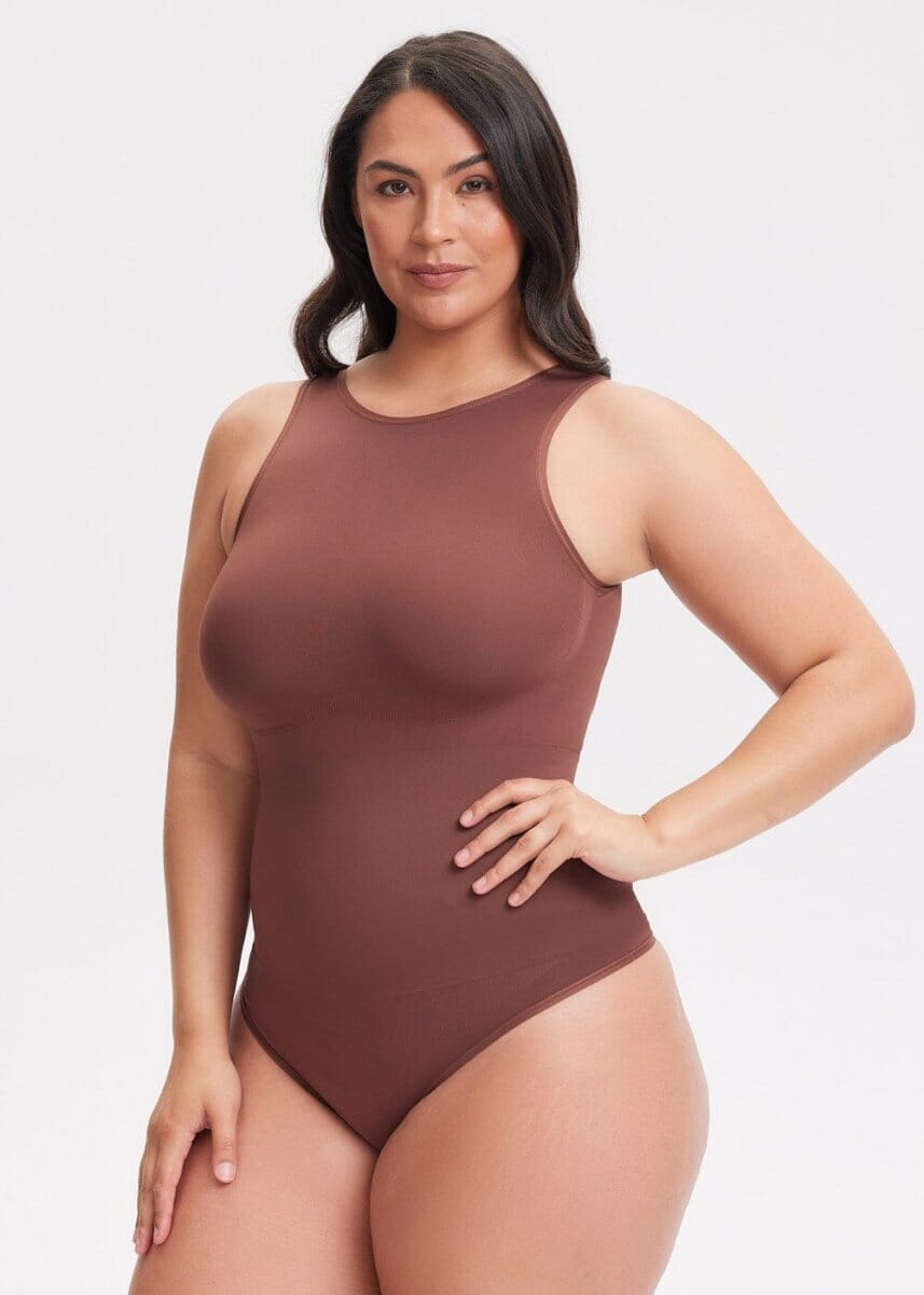 Body Modelador Regata Fio Dental Top Shape