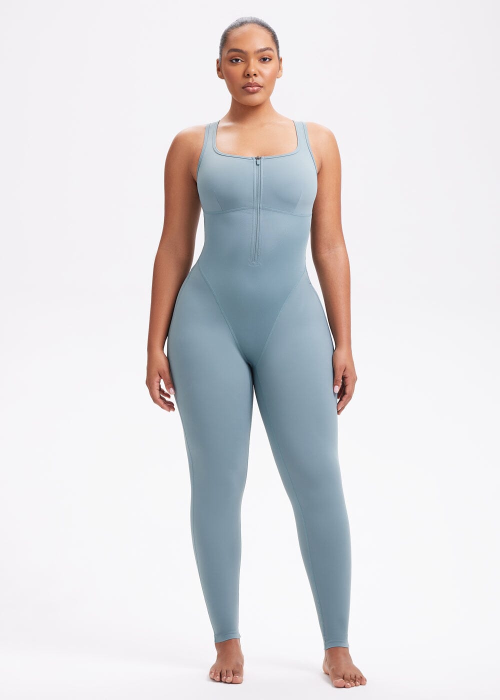 Macacão Legging de Compressão Regata - Sauna Power