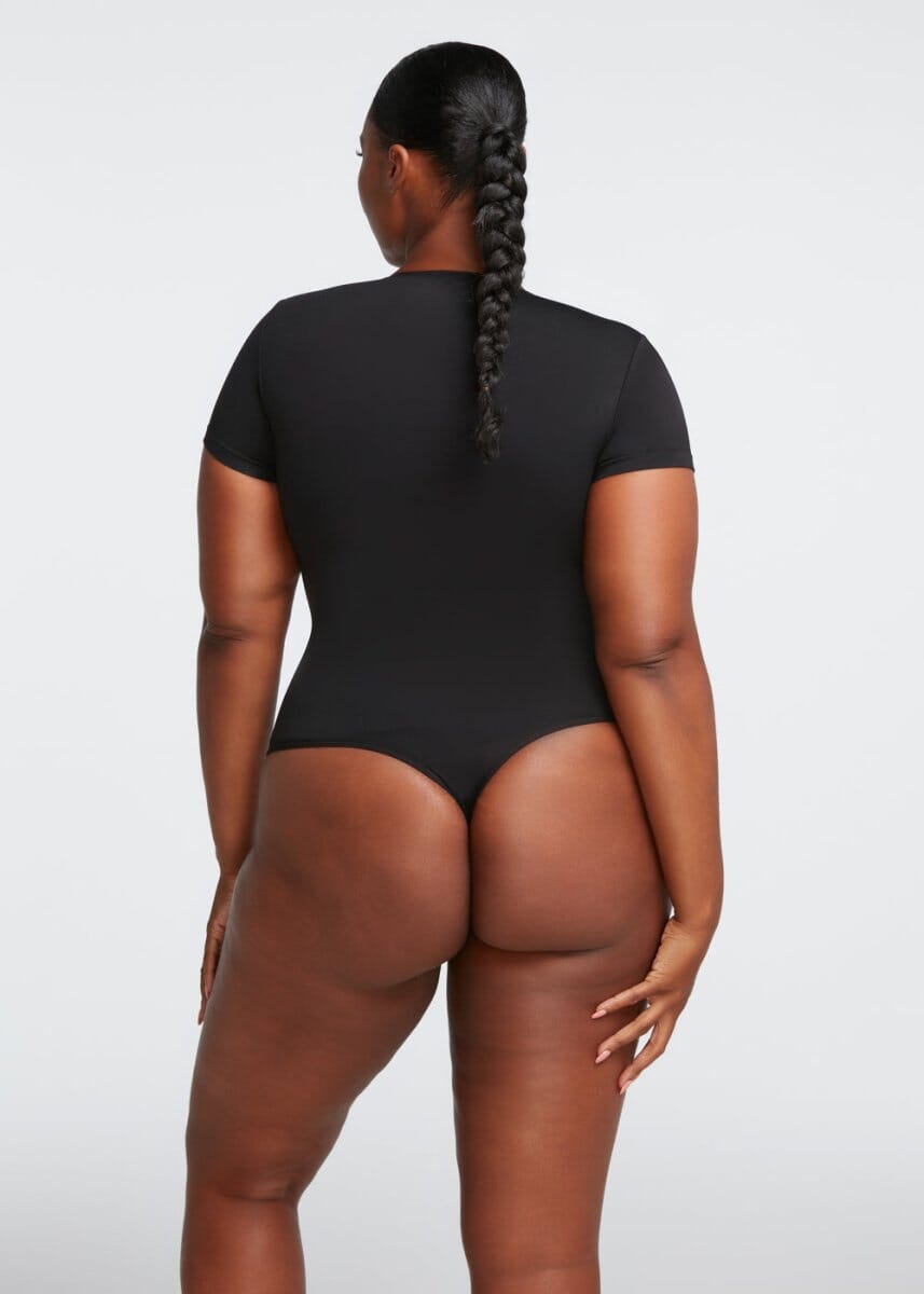 Body Modelador Sem Costura ComfortFit Manga Curta