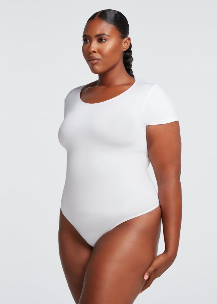 Body Modelador Sem Costura ComfortFit Manga Curta