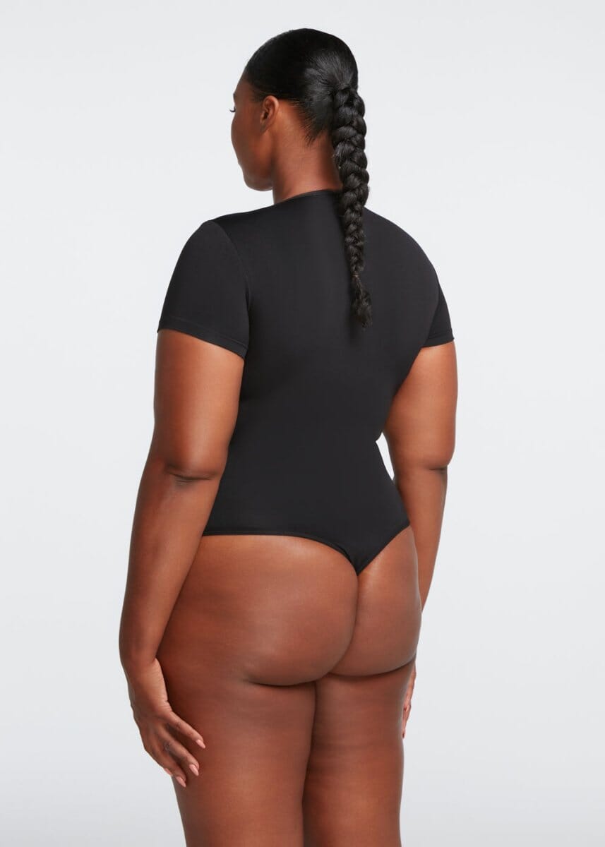 Body Modelador Sem Costura ComfortFit Manga Curta