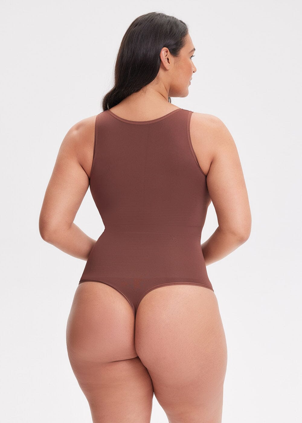 Body Modelador Regata Fio Dental Top Shape