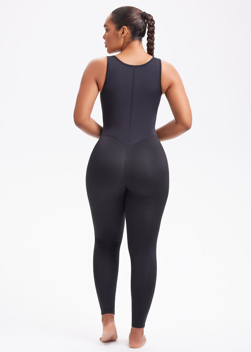 Macacão Legging de Compressão Regata - Sauna Power