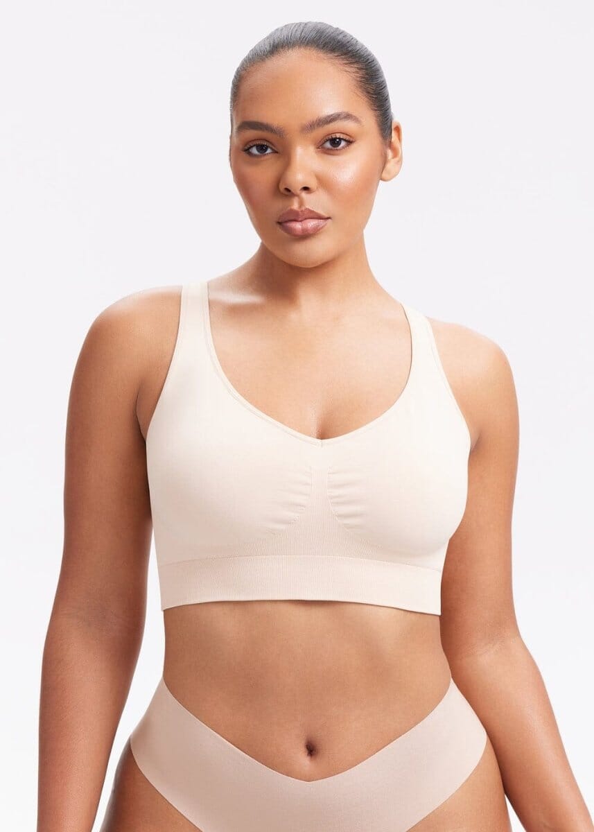Sutiã Anti dobras de Costas Sem Costura e Sem Aro - Comfort Bust