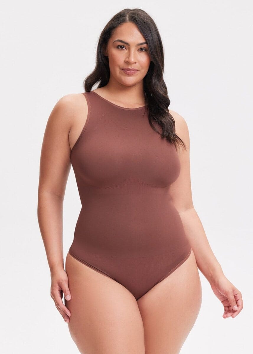 Body Modelador Regata Fio Dental Top Shape