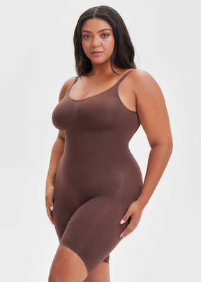 Body Modelador Sem Costura Costa Nua - Total Contour