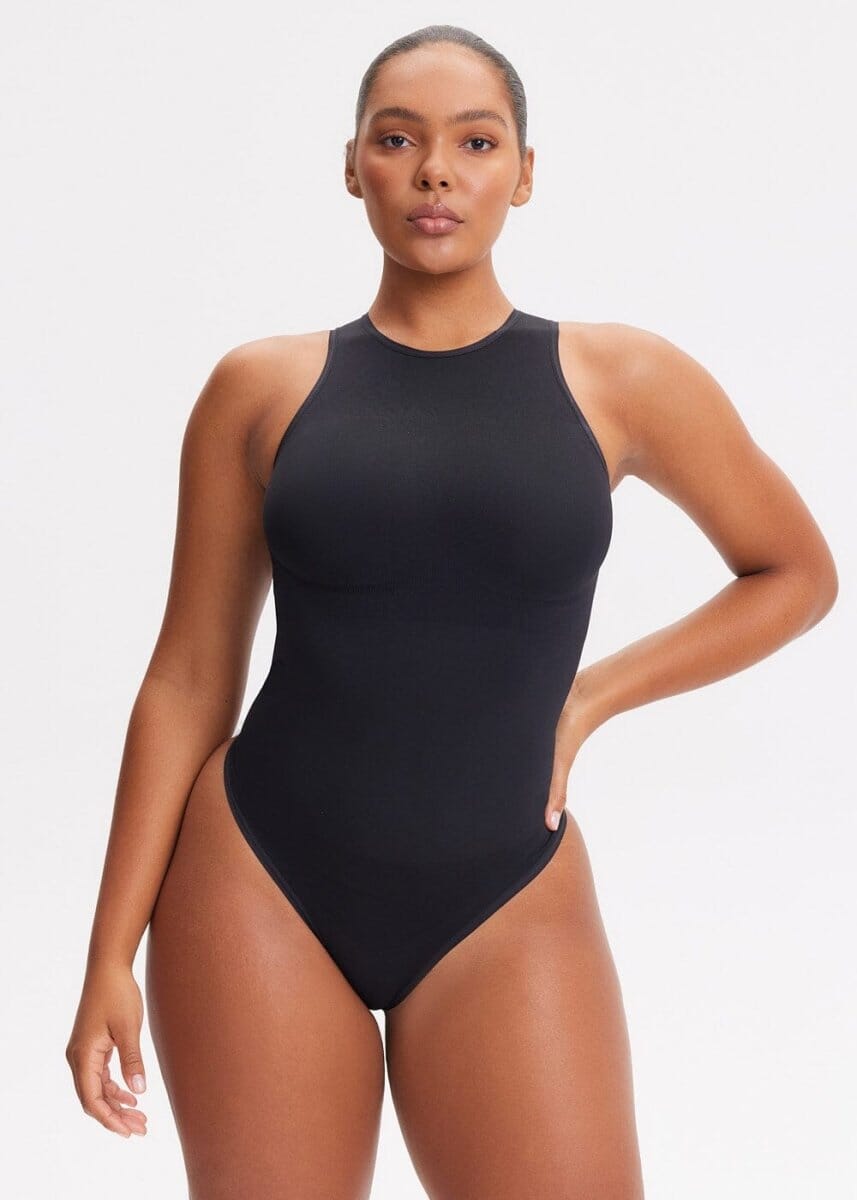 Body Modelador Regata Fio Dental Top Shape