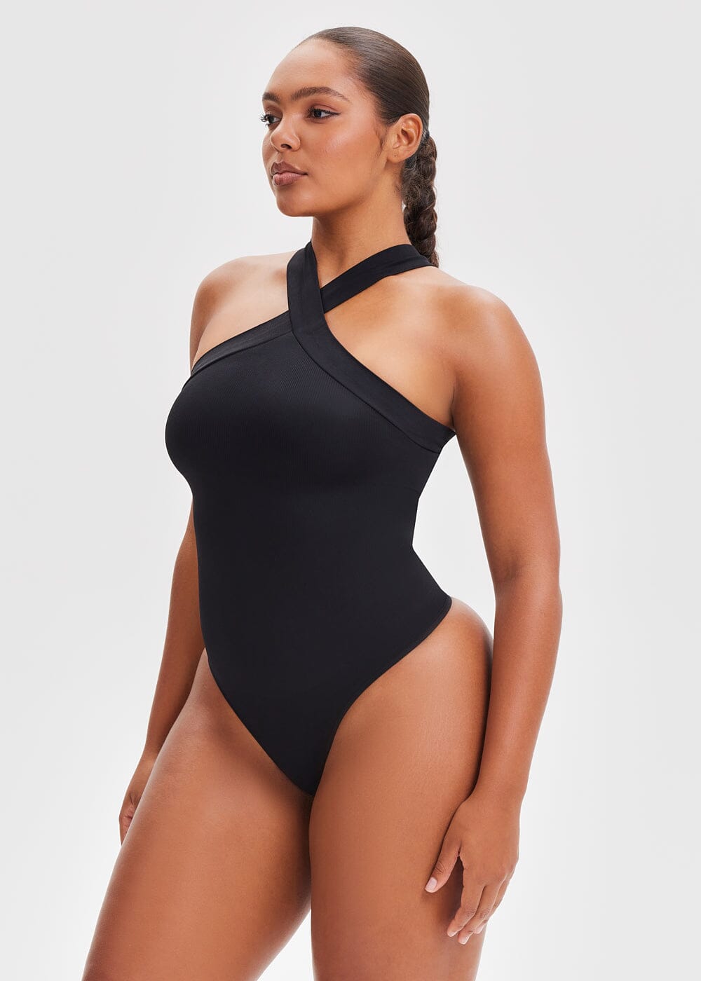 Body Modelador Crossover Halter