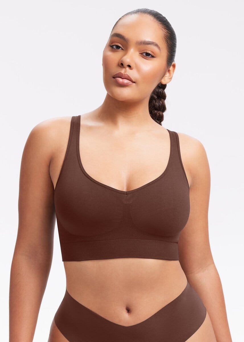 Sutiã Anti dobras de Costas Sem Costura e Sem Aro - Comfort Bust