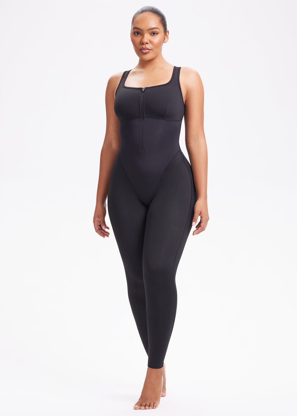 Macacão Legging de Compressão Regata - Sauna Power