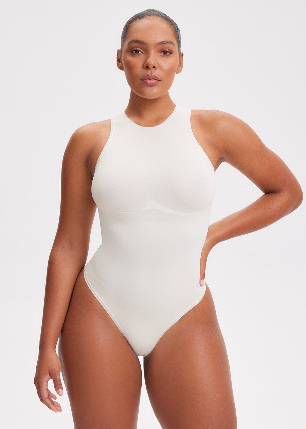 Body Modelador Regata Fio Dental Top Shape