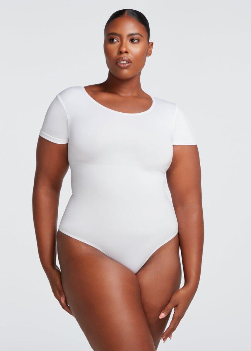 Body Modelador Sem Costura ComfortFit Manga Curta