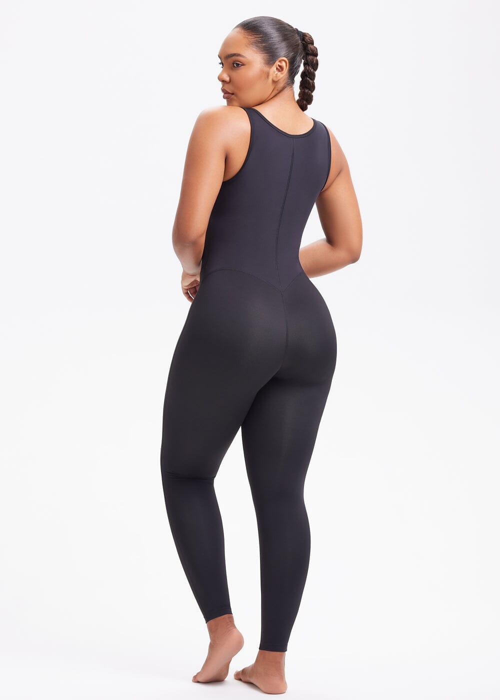 Macacão Legging de Compressão Regata - Sauna Power