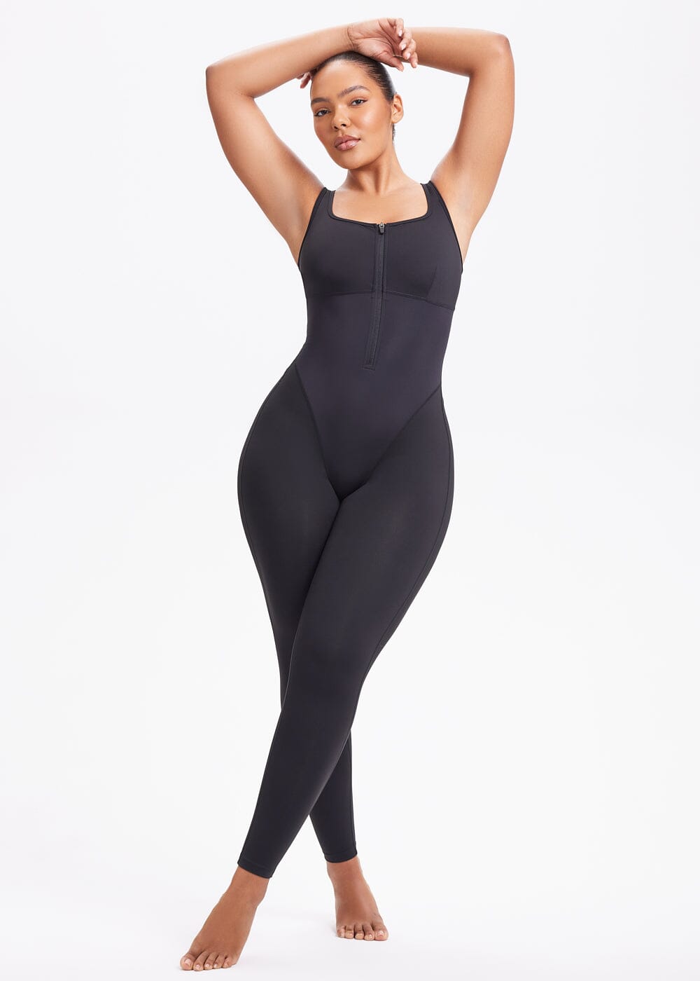 Macacão Legging de Compressão Regata - Sauna Power