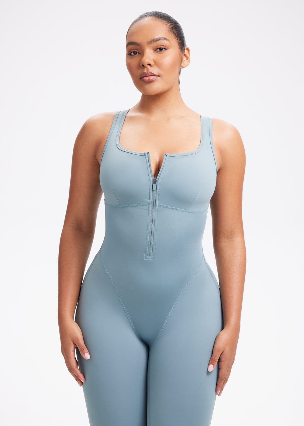 Macacão Legging de Compressão Regata - Sauna Power